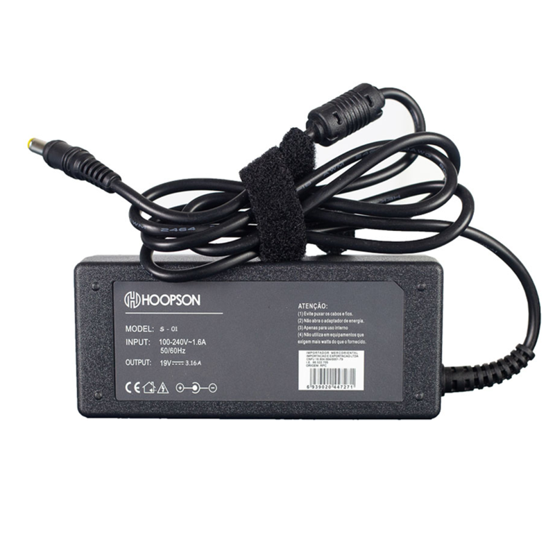 CARREGADOR UNIVERSAL PARA NOTEBOOK HOOPSON S-01