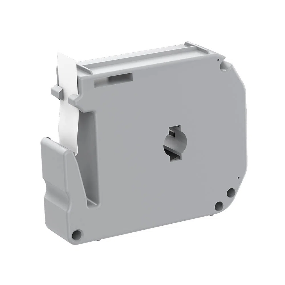 Miniatura: FITA PARA ROTULADOR 12MM BROTHER M231 PRETO SOBRE BRANCO MULTILASER RF021