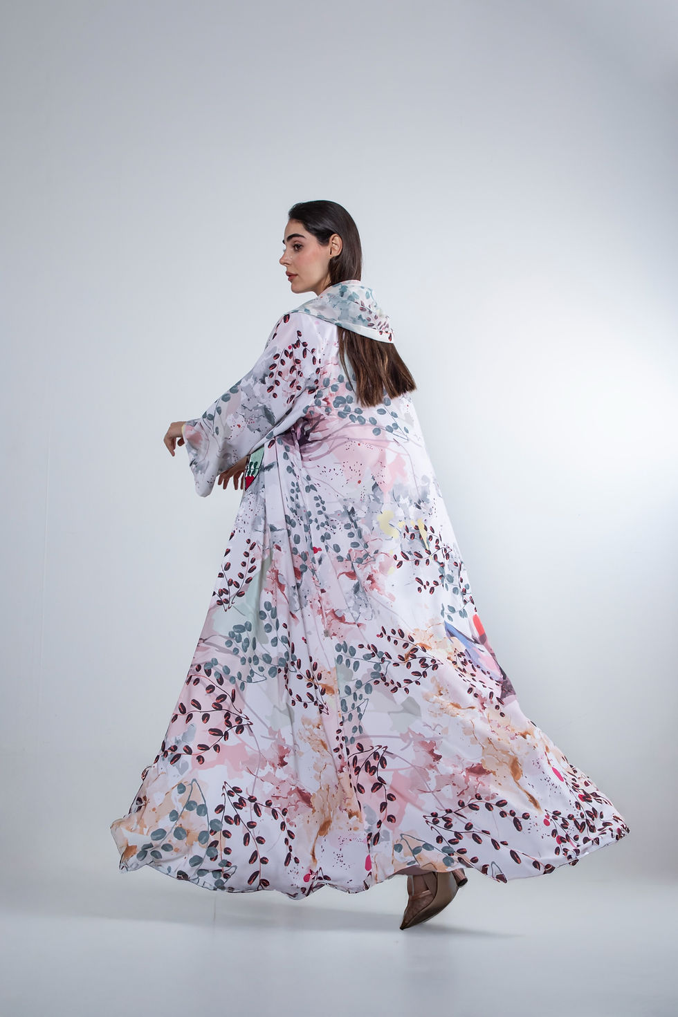 Thumbnail: Floral Abaya