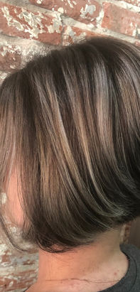 Short cut with dimension highlights