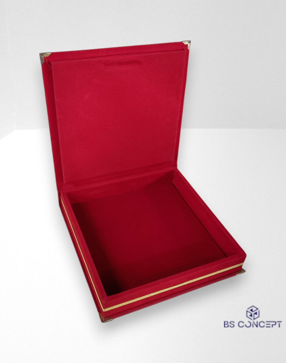  hatıra kutusu kadife kırmızı