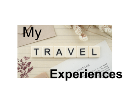 My Travel Experiences (Speaking Activity)