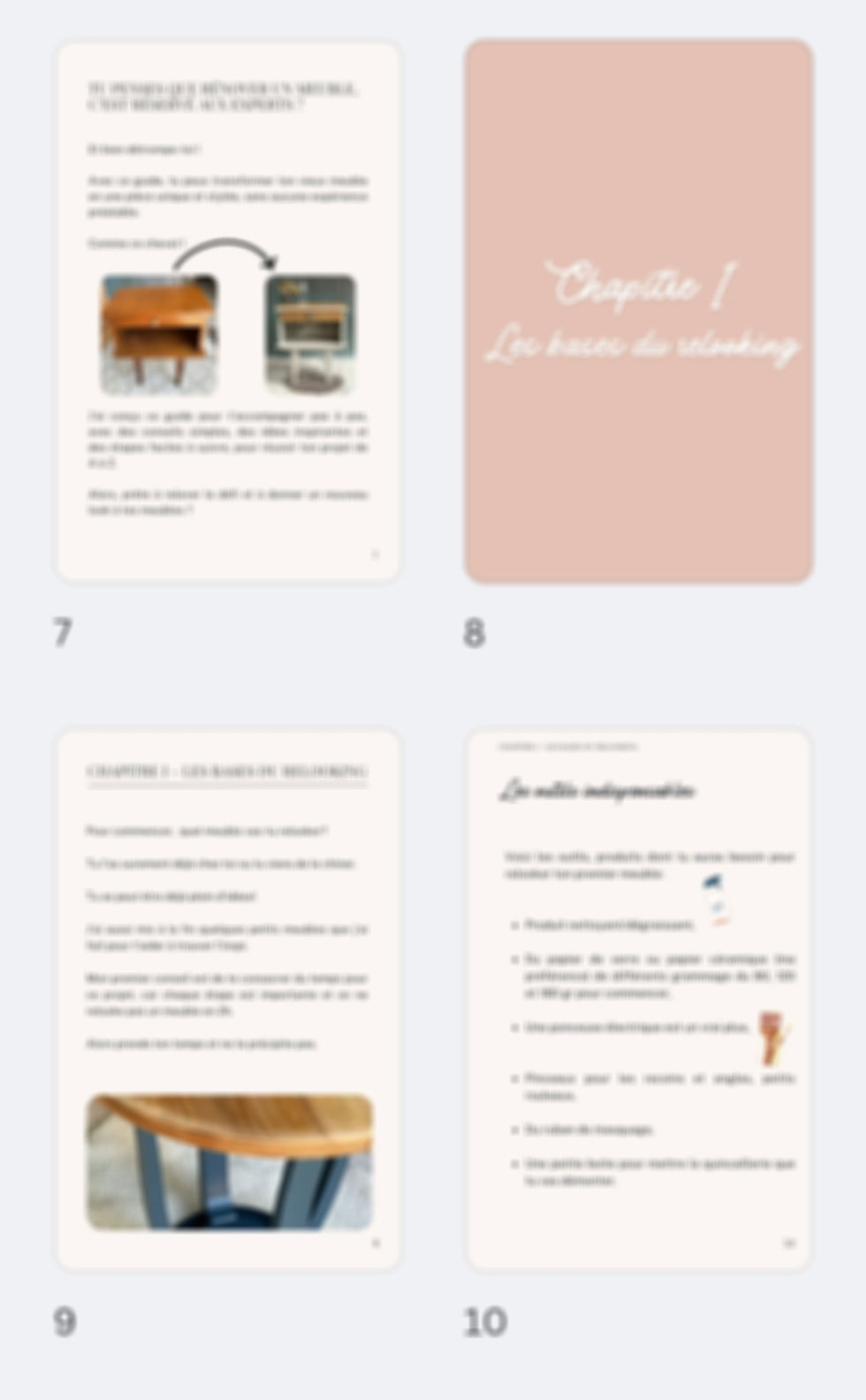 Miniature : Relooker ses meubles pour débutant: guide pas à pas, astuces et liens produits