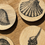 Miniature : lot sous verres coquillages vue de haut