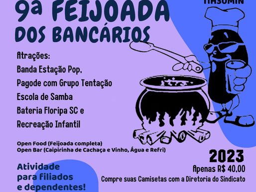 Vem aí a Feijoada dos Bancários