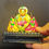Thumbnail: Ayynar with his consorts Poorna and Pushkala miniature idol