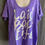 Thumbnail: NWOT women's plus size printed glitter top Lane Bryant (18/20) MSRP $64
