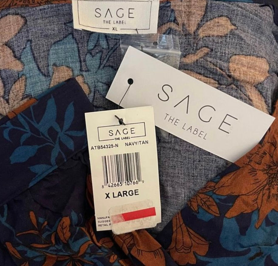 Thumbnail: NWT Women's Crop Top SAGE (XL) MSRP $69