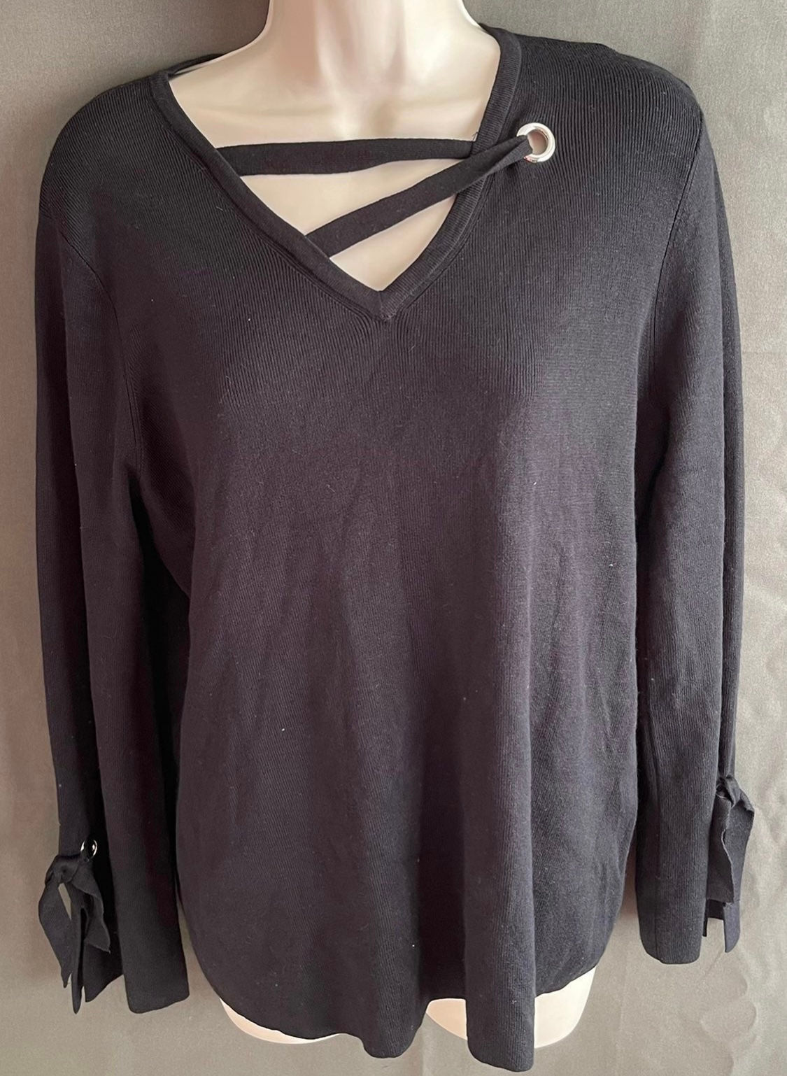 NWT women's top/sweater/pullover JM Collection (PXL)  MSRP $59.50