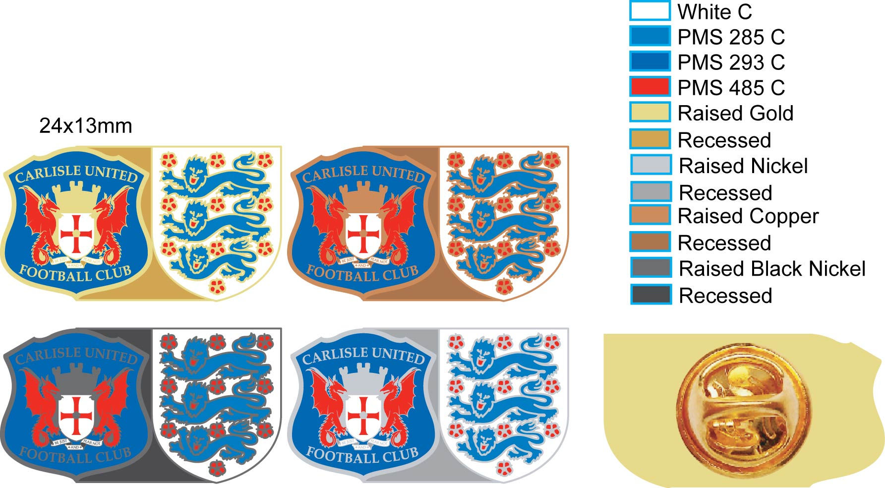 Carlisle United FC & England