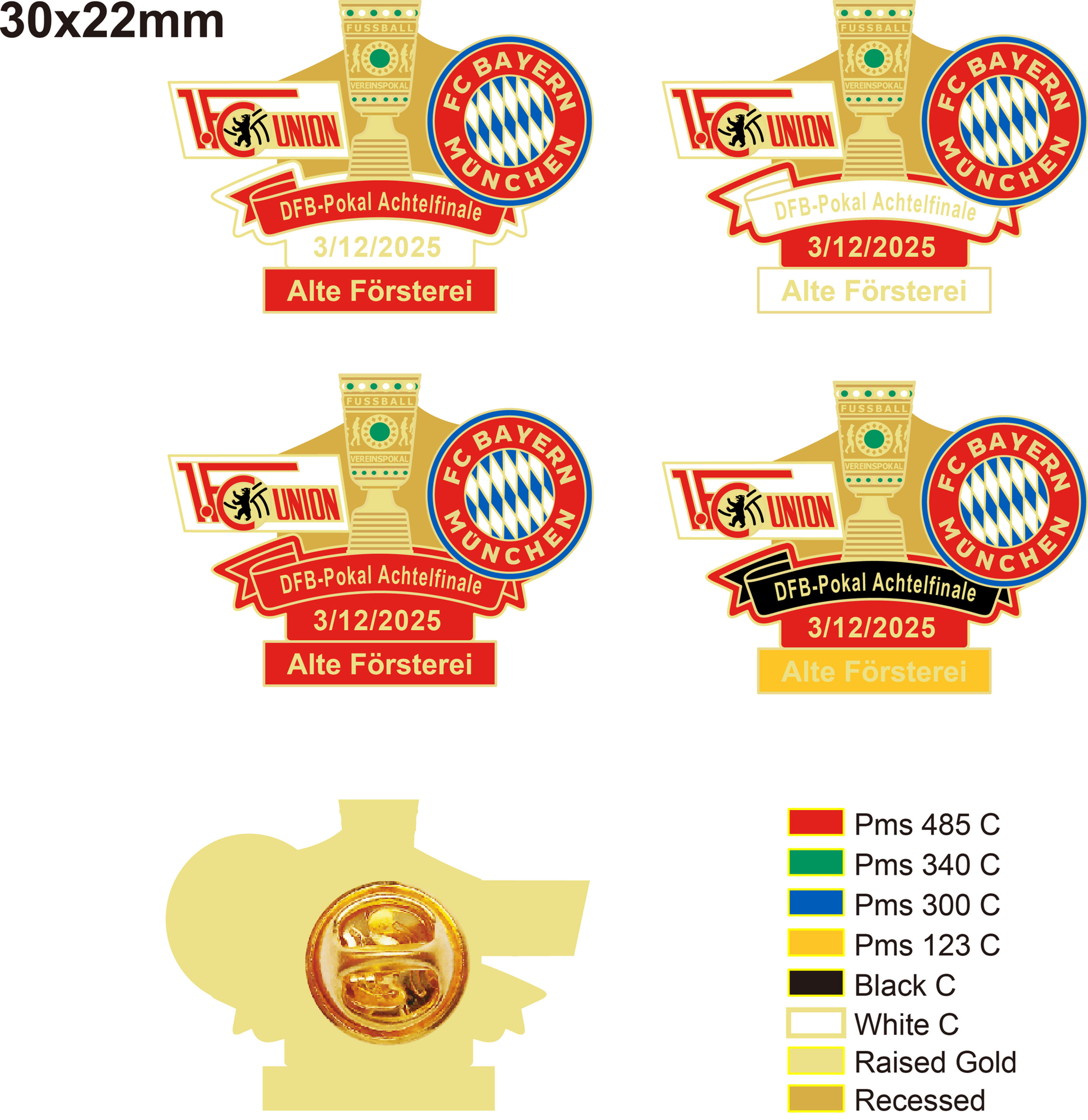 Union Berlin v Bayern München - DFB-Pokal 2025/26 Achtelfinale [30mm]