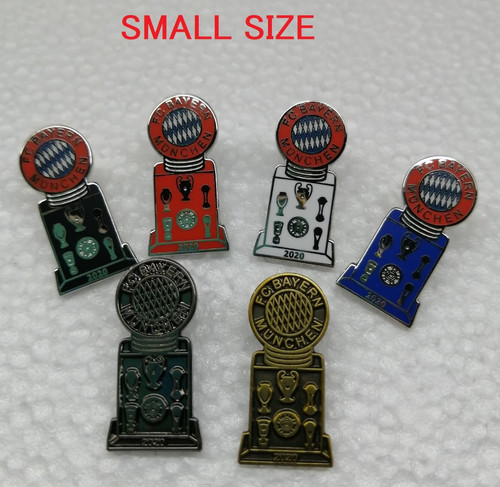 Bayern-USA Freundschafts Pin - 22mm Emaille Pin Mit Schmetterlingsverschluss