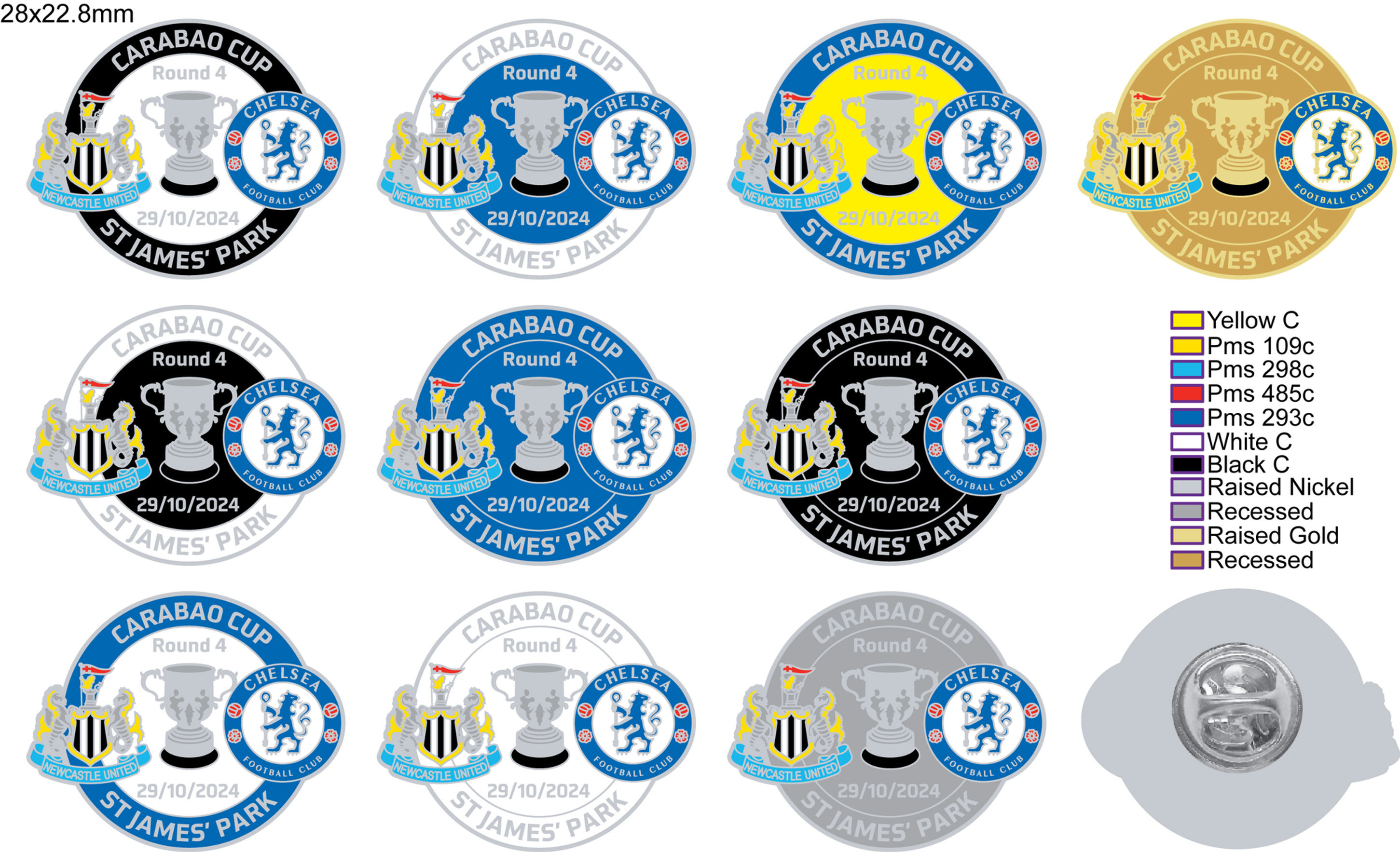 Newcastle United v Chelsea - 2024/25 Carabao Cup Round 4