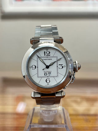 CARTIER(カルティエ)パシャC ビッグデイトW31055M7を170,000円でお買取しました