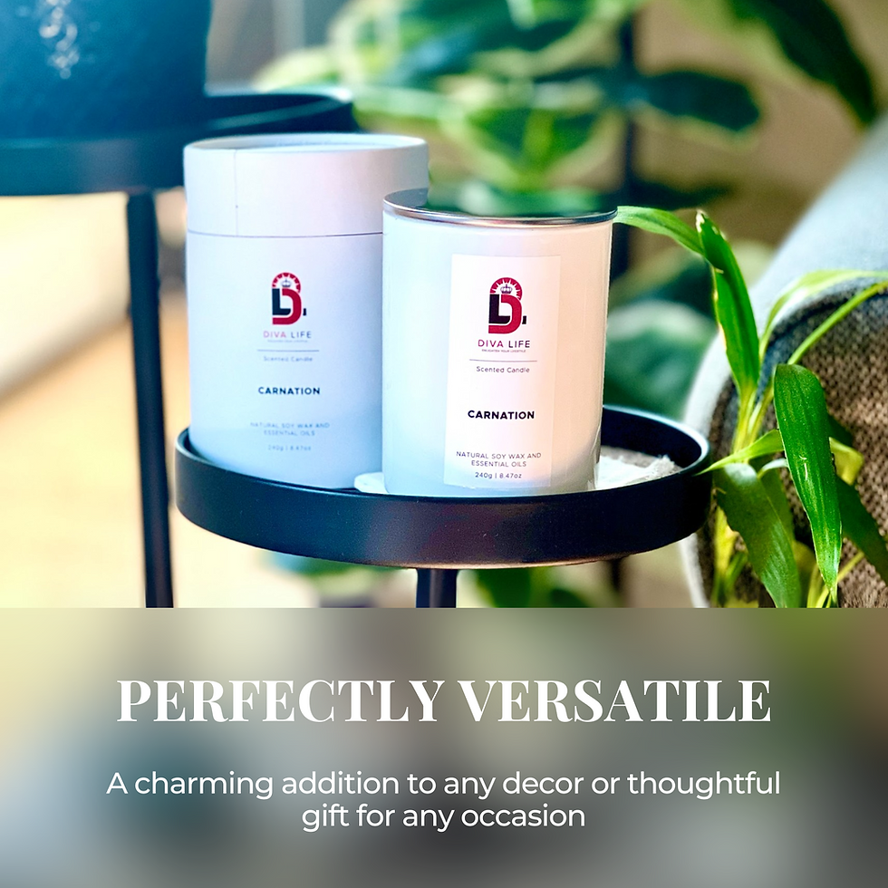 Thumbnail: Carnation handmade soy wax candle