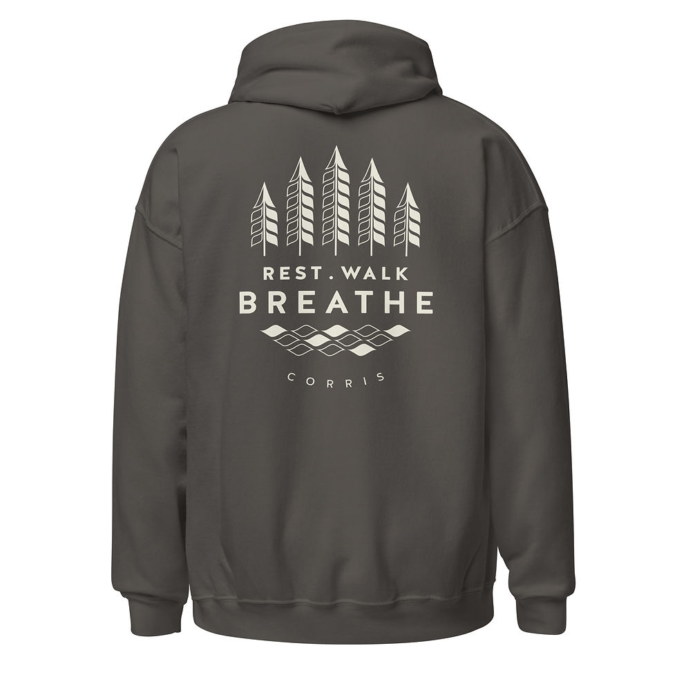 Thumbnail: Rest WALK Breathe Unisex Hoodie