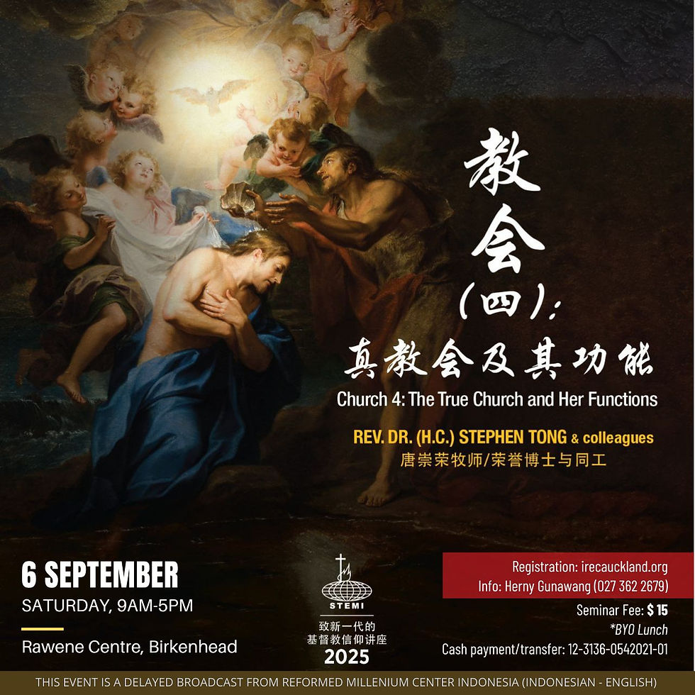 Seminar: The True Church and Her Functions