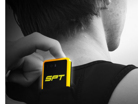 GPS「STP」を装着して、大会参加選手を測定します!