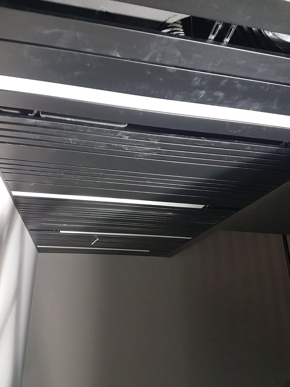 Multipanel Doğrusal Asma Tavan 35+85+135