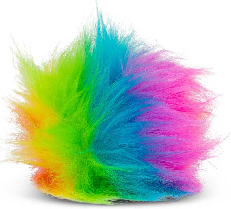 New Scrunchems Furry Sugar Squish Ball Sensory Squishy Sugar Gel 1+ rainbow furry slow rise sensory stress ball with colourfu
