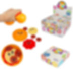 Fidget Pizza Sensory Fidget Toy build your own squishy pizza play set