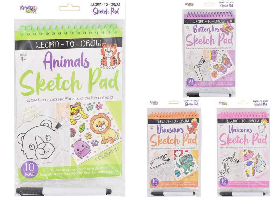 learn to draw sketch pad