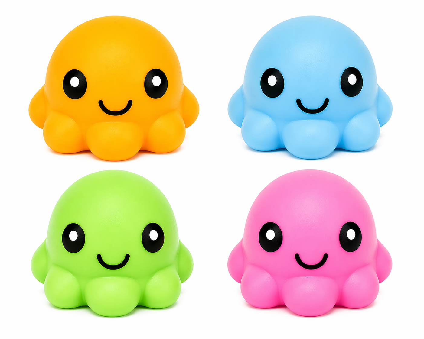 Mini Octopus Squishy Toy – Soft Kawaii Sensory Fidget