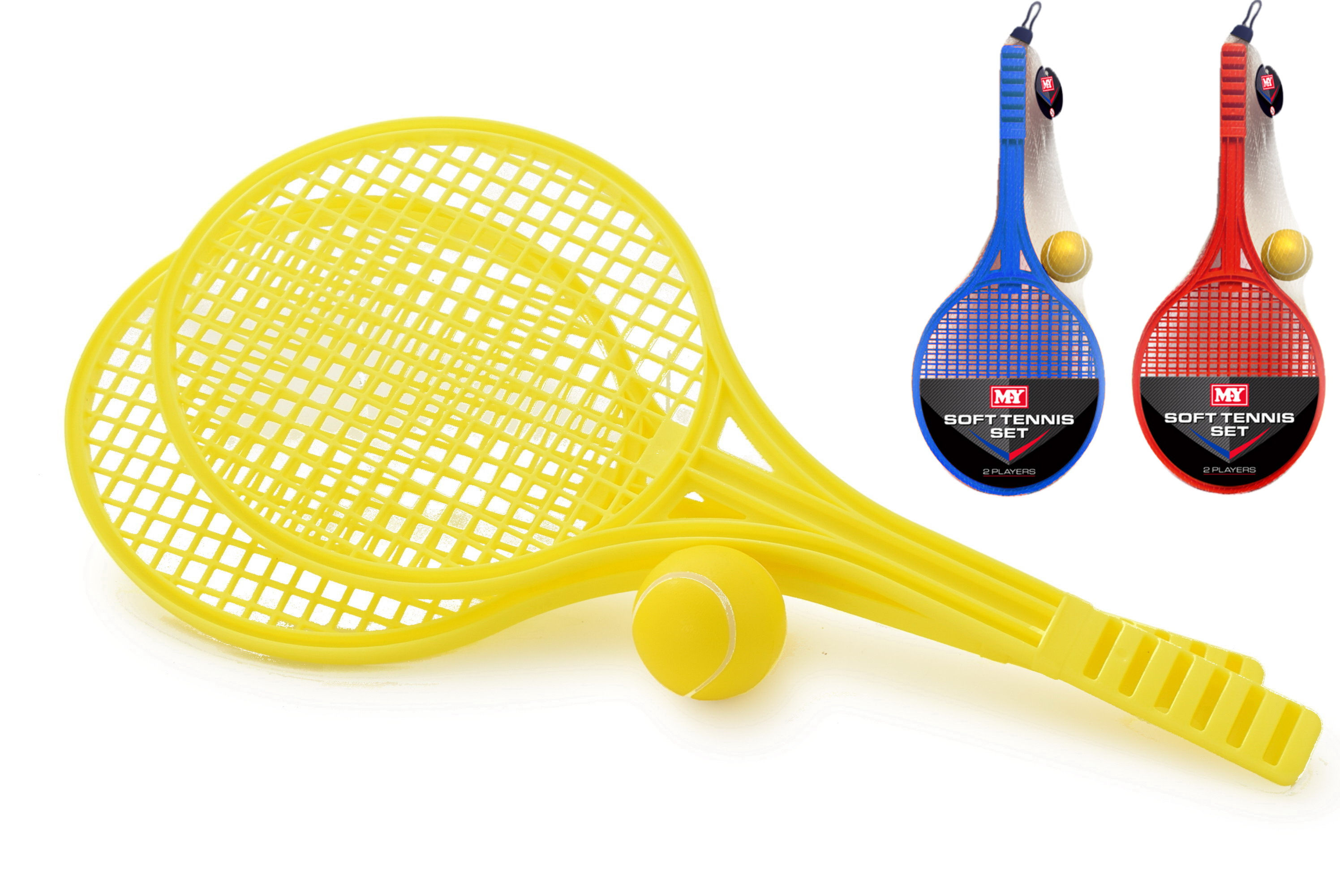 Soft Tennis Set for 2 Players | Outdoor Garden Tennis Game