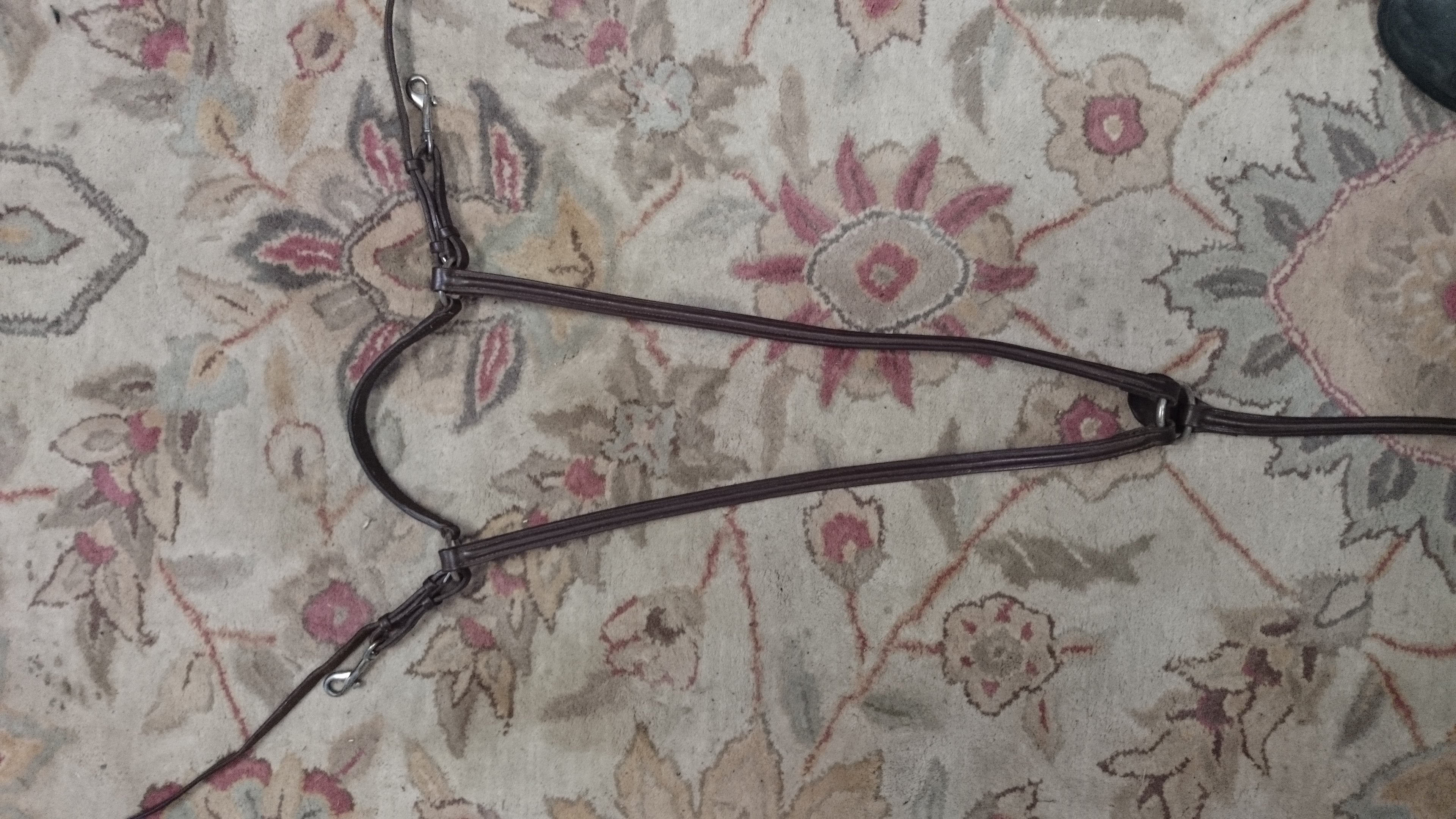 Breast Plate - Brown Leather - COB