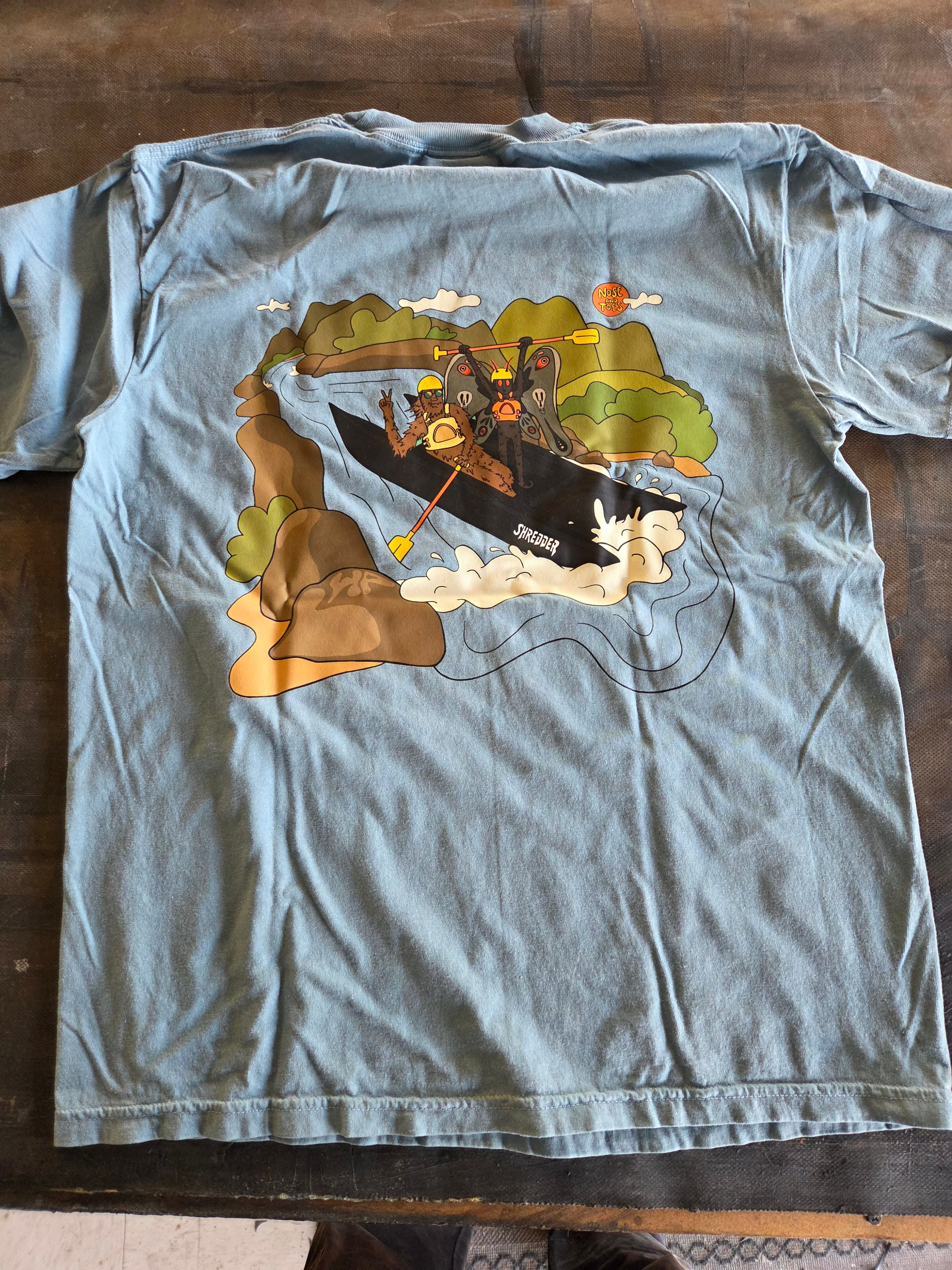 Nose & Toes/ Shredder Shirt Collab