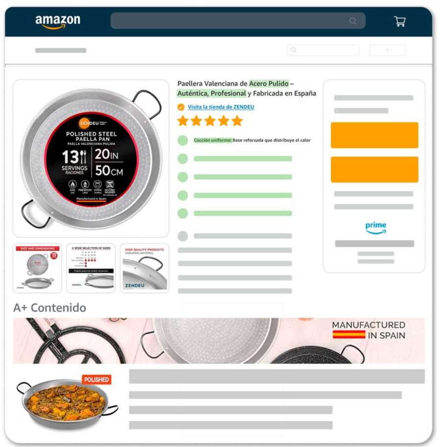 Producto de cocina con ventas estables durante años gestionado por Agencia amazon 360