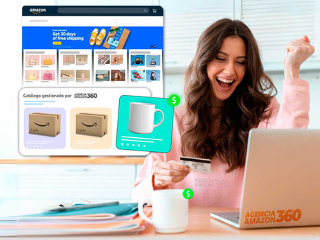 Transforma tu catálogo en ventas con una agencia Amazon