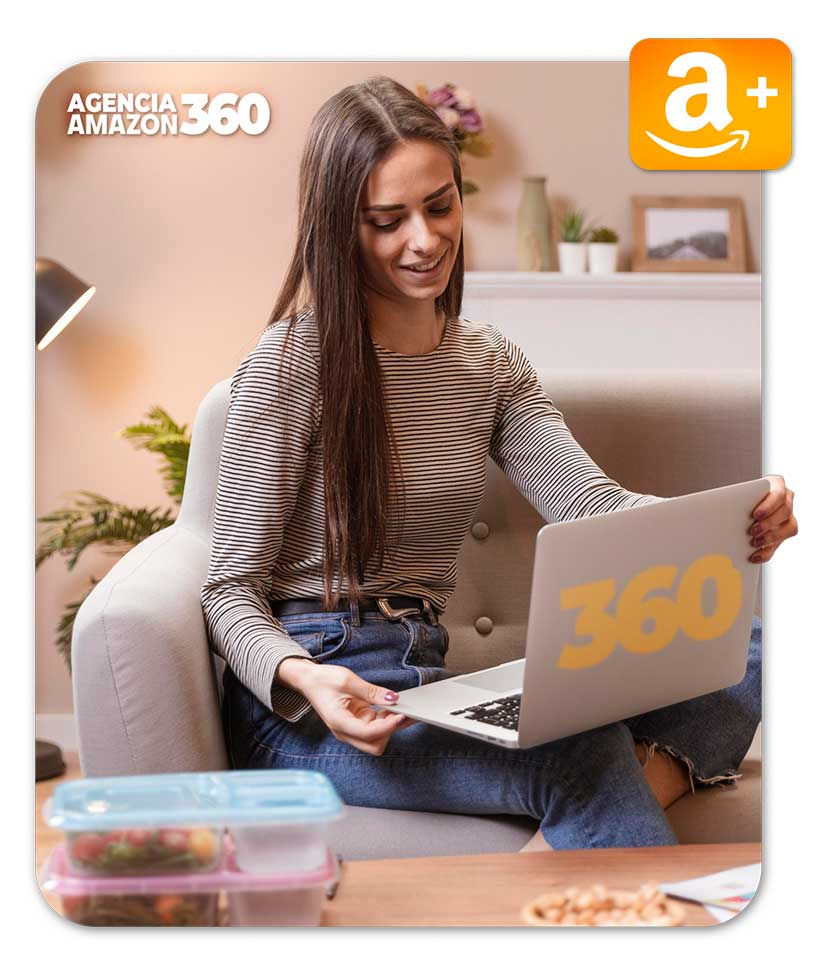 emprendedor con el servicio de agencia amazon 360