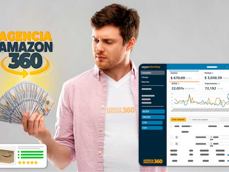 Qué hace una Agencia de Amazon: Equipo optimizando listings y campañas con KPIs ACOS, TACOS, CTR y CVR en Seller Central