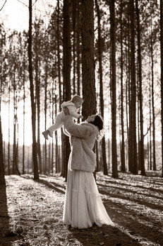 Winter photo session in Hillsborough, North Carolina.