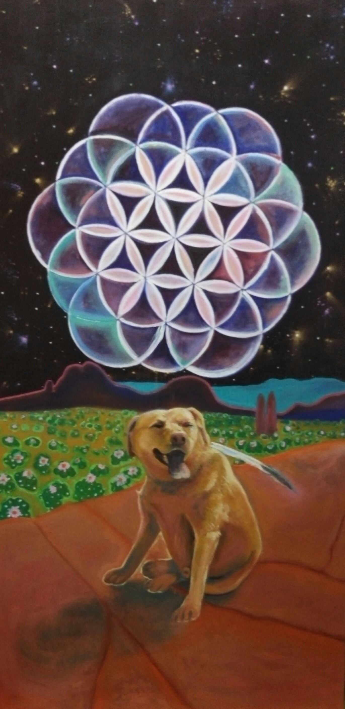 "Rusty and the flower of life"