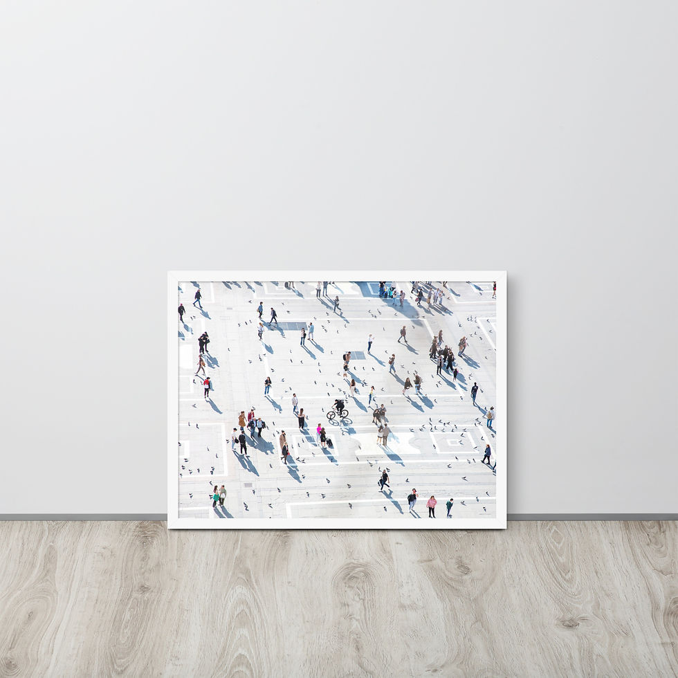 Thumbnail: Milan Enhanced Matte Framed Poster