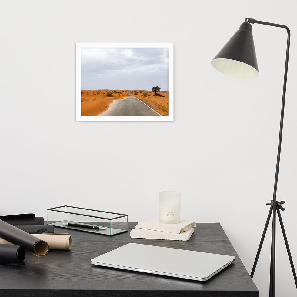 Thumbnail: Dubai Framed photo paper poster