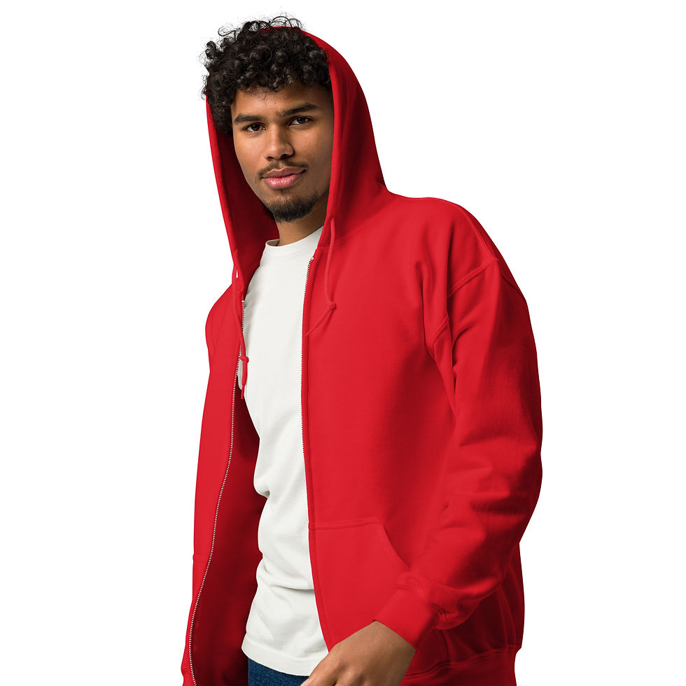 Thumbnail: Zendagee Sunrise Unisex heavy blend zip hoodie