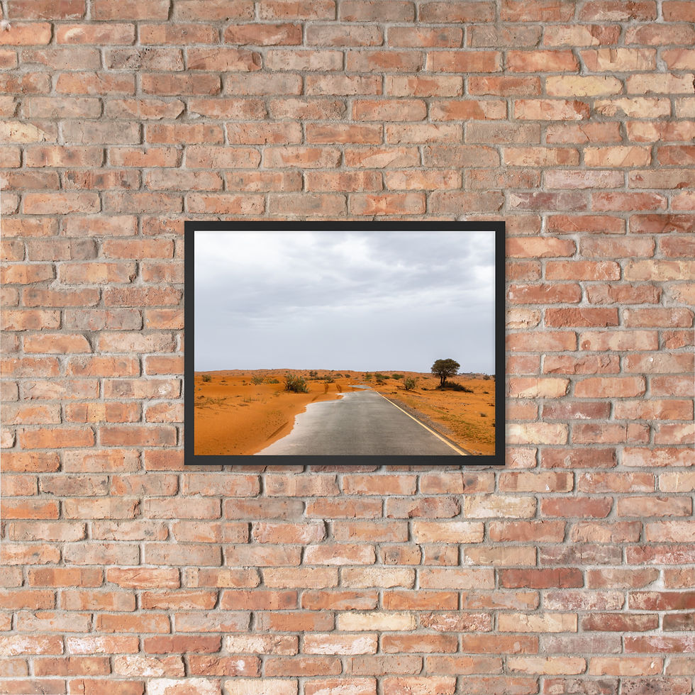 Thumbnail: Dubai Enhanced Matte Framed Poster