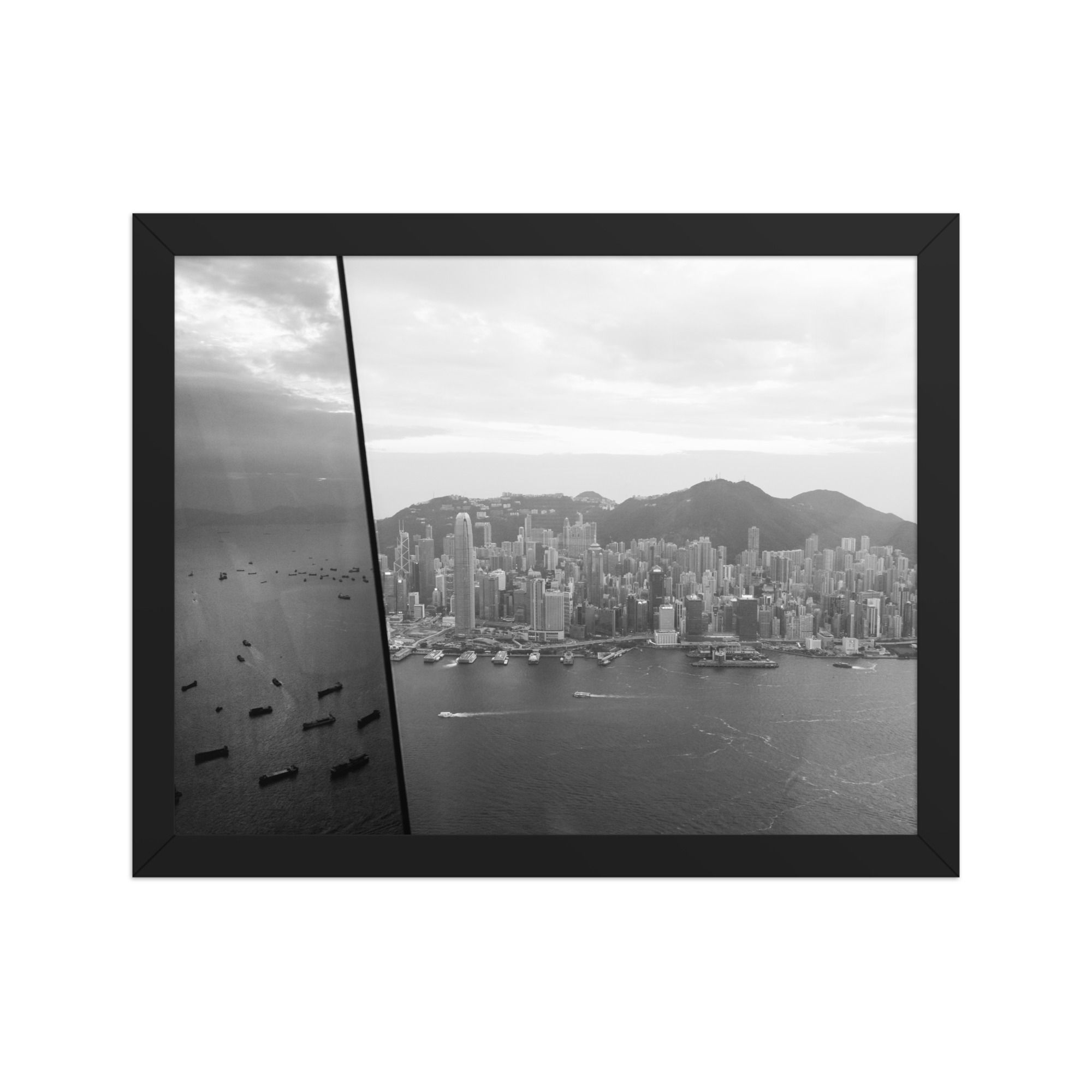 Hong Kong Framed Photo Paper Poster