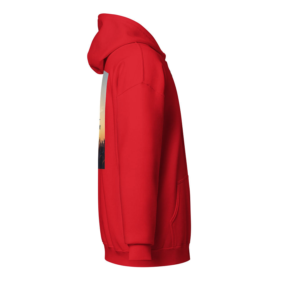 Thumbnail: Zendagee Sunrise Unisex heavy blend zip hoodie