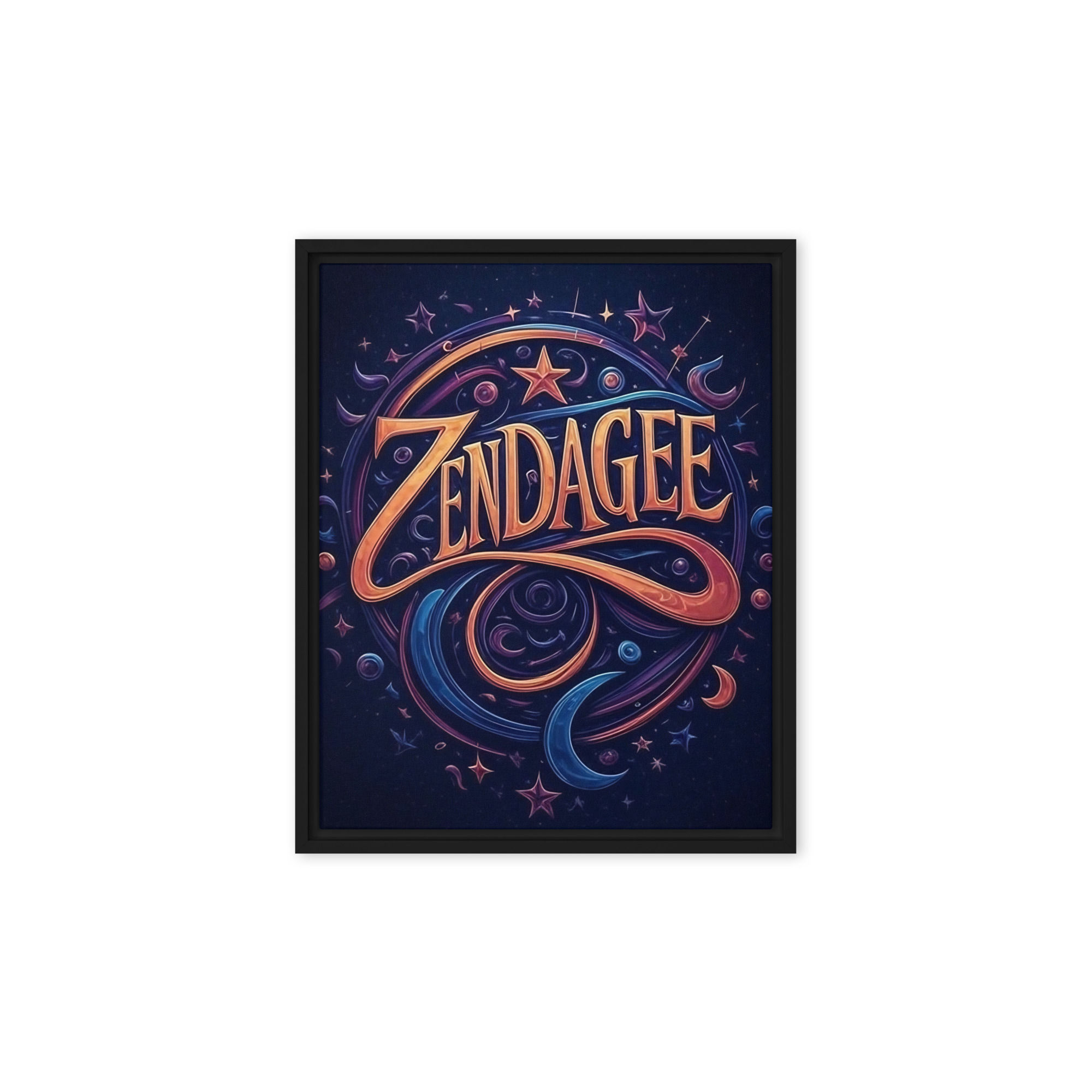 ZenDaGee Tribal Framed canvas