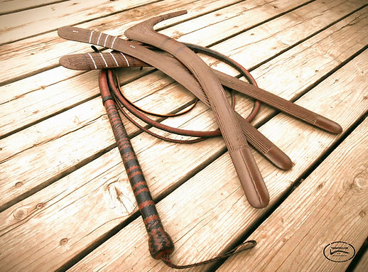 Survival Throwsticks Hunting Boomerangs Bullwhip