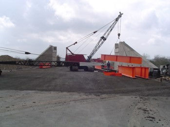 Construcción de dos pasos ubicados en los km. 26+712.00 de la carretera Xalapa – Veracruz.