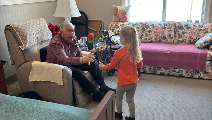 Valentines to the Nursing Home