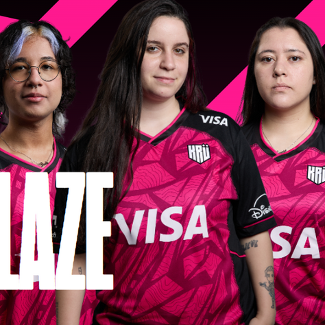 KRÜ Blaze impone la llama rosa, finalistas invictas del Game Changers LATAM Sur