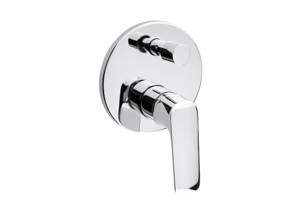 Monomando con desviador para regadera o tina CASSIA MOD 9438LU