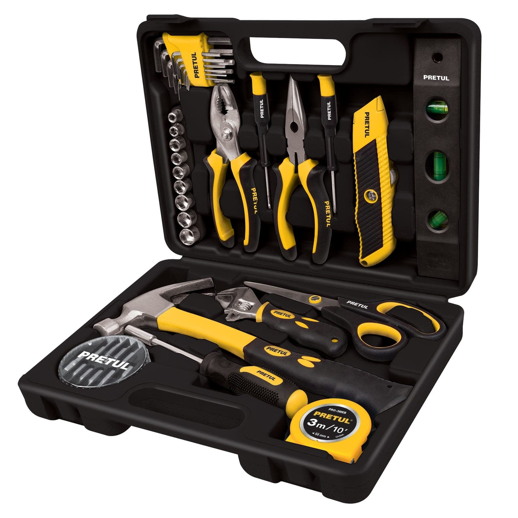 Juego de 42 piezas comfort grip pretul 22101