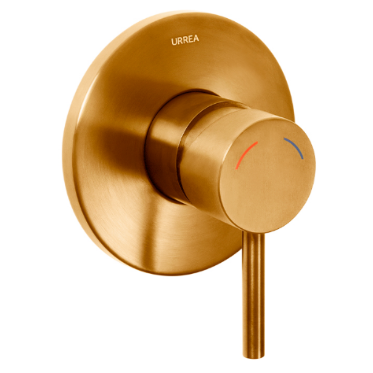 Monomando sencillo para regadera INOX oro MOD. 9037INOX.5